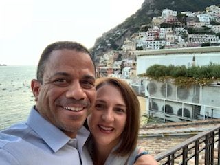David B, UroLift patient, and his wife