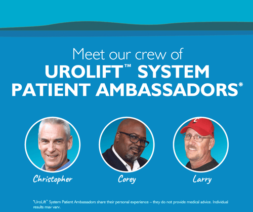 Meet UroLift Ambassadors Image/CTA