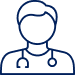 Silhouette of a doctor