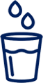 Icon of a water glass