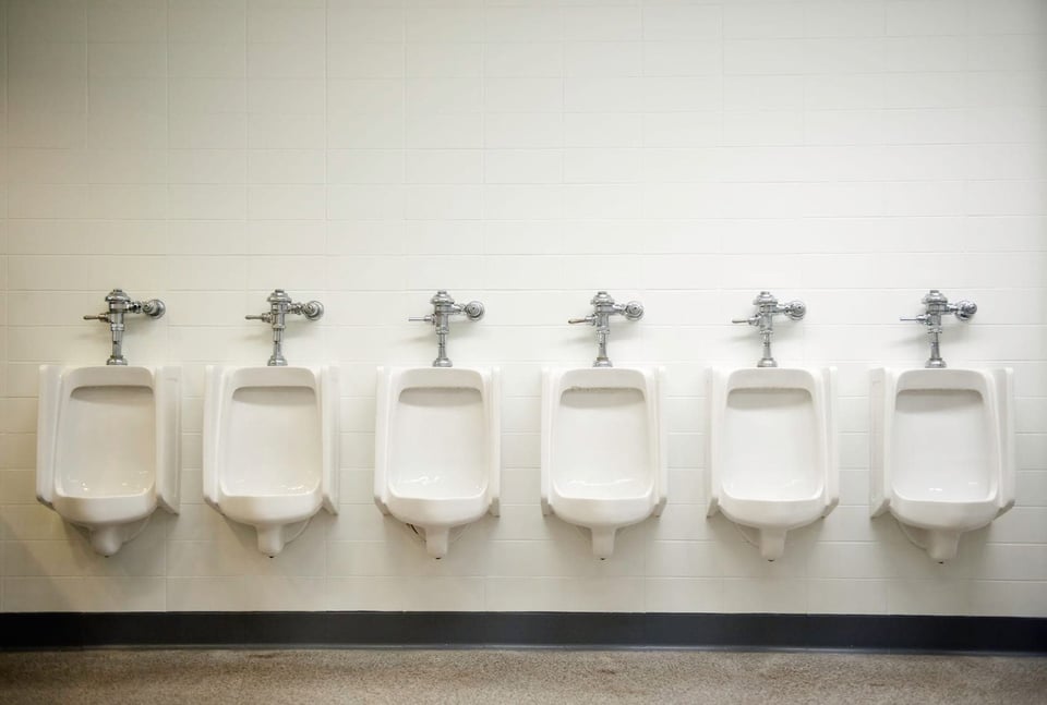 lonely urinals