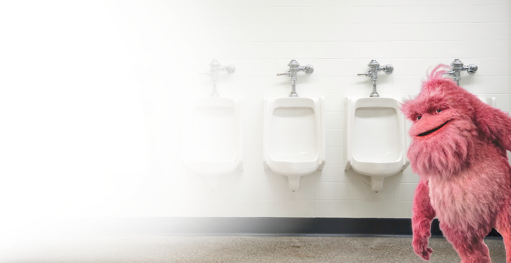 Prostate Monster - BPH stalking you in the mensroom