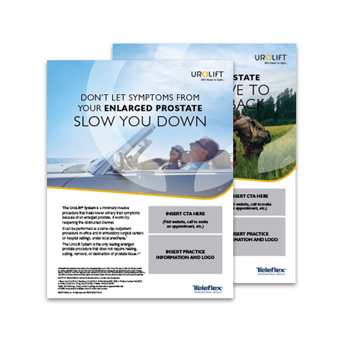 UroLift marketing materials UroLift marketing materials