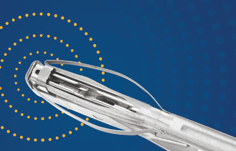 Closeup of UroLift ATC tip Closeup of UroLift ATC tip